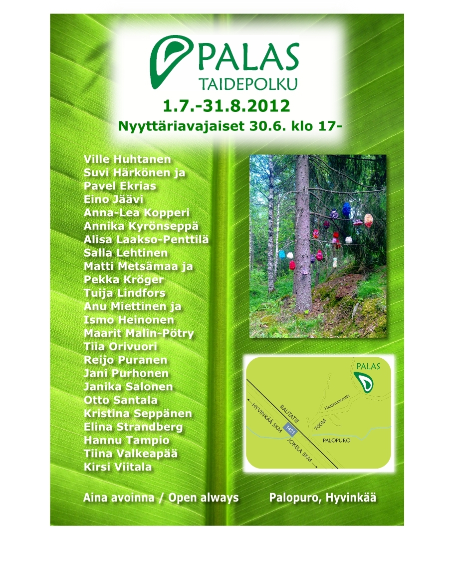 Palas Taidepolku 2012, environmental art exhibition